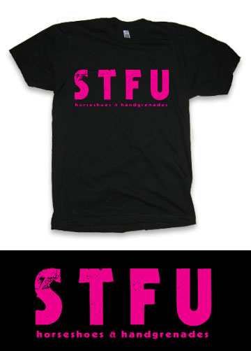 STFU shirt design